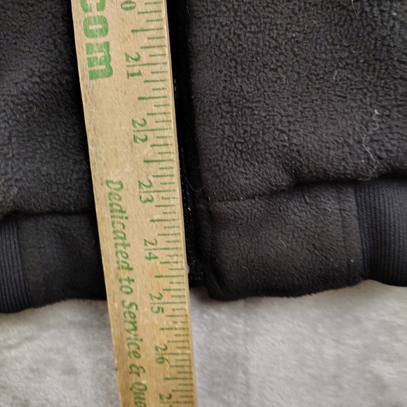 Honda Men's Fleece Mechanic Jacket Motor Sport Black XL Vintage - Picture 8 of 9